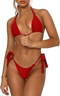 Red Bikini Set Size Large