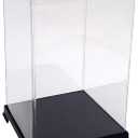 Transparent Plastic Figure Doll Case W 4.7 x D 4.7 x H 12.6 Japan Import by Octagon