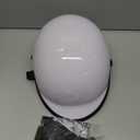 Motorcycle Half Helmet,DOT Approved Vintage Shell Open Face Unisex-Adult Helmet for Motorcycle Scooter Moped Street Cruiser (Medium, White)