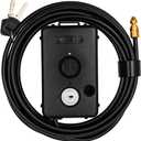 Decibel 15ft Cable Lock with 100dB Alarm, Security Cable and Bike Lock Cable for Outdoor Gear & Power Tools