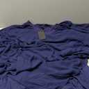 Seta T Women's Fall Dresses 3/4 Sleeve V Neck Chiffon Cape Overlay Knee Length Pencil Dress for Wedding Guest (X-Large, Dark Blue)