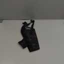 Crazy Felix Nylon Dog Muzzle for Small Medium Large Dogs Poodle Labrador Golden Retriever Doberman, Air Mesh Breathable and Drinkable Pet Muzzle for Anti-Biting Chewing Scavenging(Black,L)