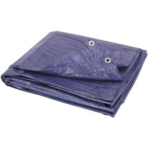 4 Mil Heavy Duty (11-1/2 Ft x 11-1/2 Ft.) Industrial Grade Waterproof Car Auto Motorcycle Tarp Tent Garage Shop Barn Tight Weave & Lamination