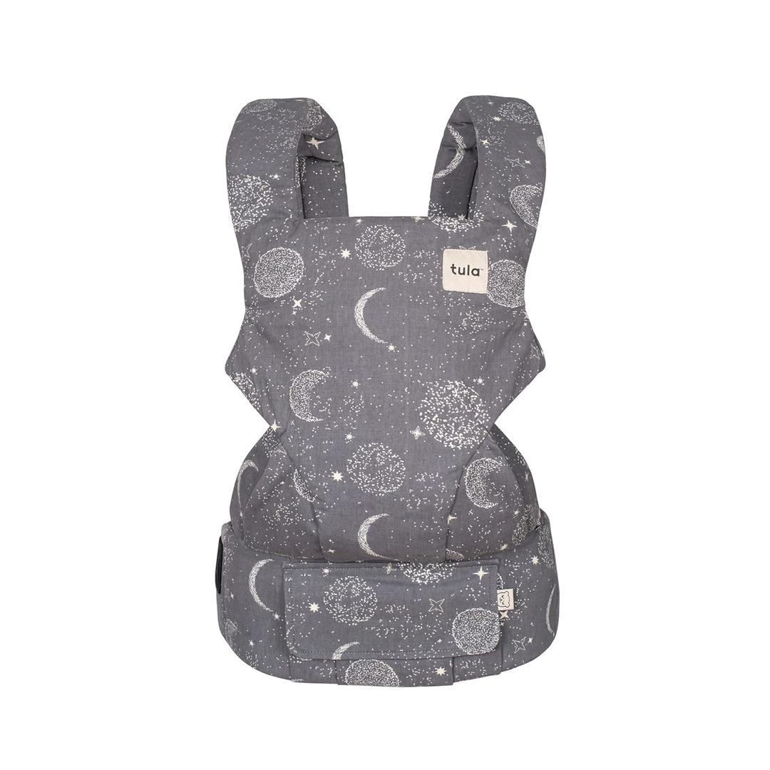 Baby Tula Explore Cotton Baby Carrier 7 45 lb, Adjustable Newborn to Toddler Carrier, Multiple Ergonomic Positions Front and Back, Soft and Supportive Explore, Geode Hemp