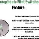 35Pcs FEKER Monophonic Green Mint Switches Mechanical Keyboard Accessories Linear 42g Cherry Mx 5Pins Hotswappable Customized Pre Lubed