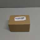 3 Pack Black Extension Cord 6 Feet Waterproof, 2 Prong Extension Cords with 2 Pole Brass Straight Blades Polarized Plug Short Extension Cords, for Connect/ Extend String Light Indoor Outdoor (18Ft)