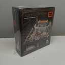 Architecture Acropolis Castle Building Block Set, Famous Landmark Architecture Athenian Acropolis Building Block Sets, Collectible Exhibition Model for Children and Adults (Yellow)