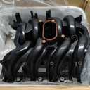 615-188 Upper Intake Manifold with Gasket Kit Fits for Ford E-150 E-250 2003-2014 E350 Super Duty 00-16 E450 Super Duty 03-16 Excursion 00-05 Expedition 00-04 F150 F250 F350 00-04 V8 5.4L 2L1Z-9424-AA