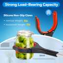 Grabber Reacher Tool - 43 Extra Long Foldable Gripper and Reaching Tool - Heavy Duty Pick Up Stick Grabbers for Seniors, Trash, Surgery Recovery Must Haves Gifts (Red-43in)