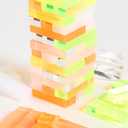 Mini Lucite Jumbling Tower | Limited Edition Neon