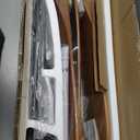 52" Ceiling Fans Without Lights, Solid Wood Ceiling Fan with Remote Control and DC Motor, Ceiling Fan no Light with 3 Blades, Indoor Outdoor Ceiling Fans for Patios, Bedroom- Dark Walnut