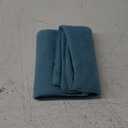 Jeneoo Decorative Turquoise Blue Throw Pillow Covers Lumbar Chenille Solid Cushion Couch Cases for Home Livingroom Sofa Decor (Set of 1, 14 x 26 Inches)