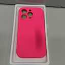 SuydanBox Magnetic for iPhone 14 Pro Case, Compatible with MagSafe, [Full Camera Protection][Screen Protector] Silicone Shockproof Protective Phone Case for iPhone 14 Pro 6.1", Hot Pink