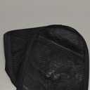 Geyoga 2 Pcs Fracture Walking Boot Cover Oxford Cloth Non Slip Reusable Shoe Covers for Non Skid Foot Brace Recovery Shoes Covers with Rubber Sole(Large,Black)