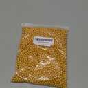 1300Pcs Gold Vase Filler No Hole Pearl Beads, 8mm Art Plastic Beads Pearls for Crafting, Vase Filler for Centerpieces Wedding Party Decoration, Home Table Decor, DIY Crafts