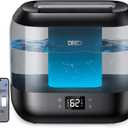 Dreo Smart Humidifiers for Bedroom, Top Fill 4L Supersized Humidifier Large Room with 28 dB, 36H Runtime, Touch/APP/Voice Control, Nightlight, Cool Mist Humidifiers for Baby, Plants, Indoor, Black
