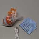 Jkanti Interactive Cat Toys for Indoor Cats,The 3rd Generation Agile Moving Cat Ball with Elastic Mesh Tail,Automatic Kitten Toys for Bored Indoor Cats,Motion Activated (Orange)