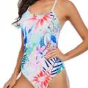 Century Star Women Athletic One Piece Swimsuits2026 Training Bathing Suits for Teens Juniors (L)