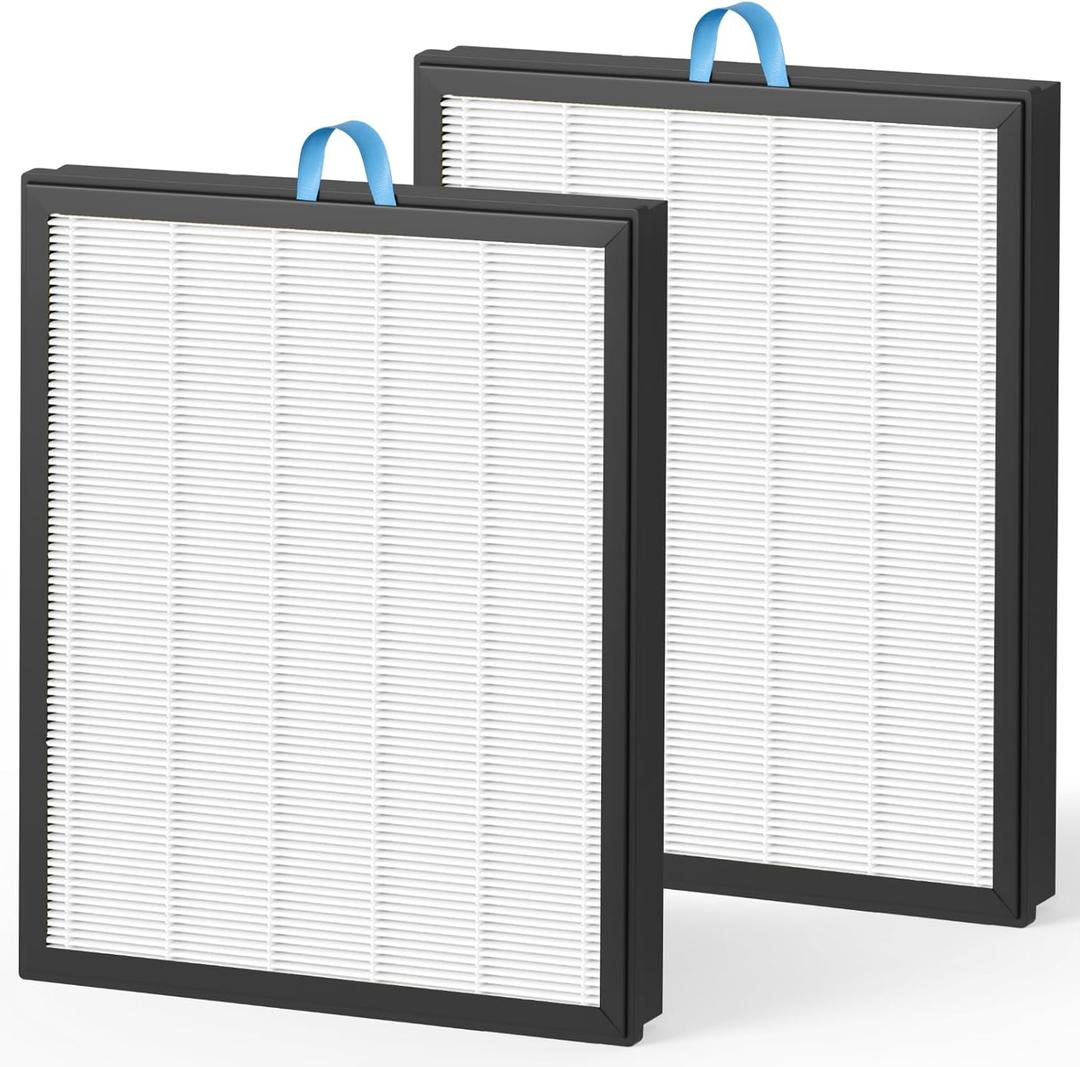 Fil-fresh Vital 200S Replacement Filter for LEVOIT Vital 200S/200S-P Air Purifier, H13 True HEPA & Activated Carbon Filter, Replace Vital 200S-RF, White, 2-Pack