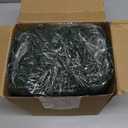 50 FT Christmas Tinsel Garland Christmas Decorations with Snowman Ornament, Red Green Shiny Metallic Twist Christmas Garland for Xmas Tree Home Mantle Stairs Indoor Outdoor Holiday Party Decor