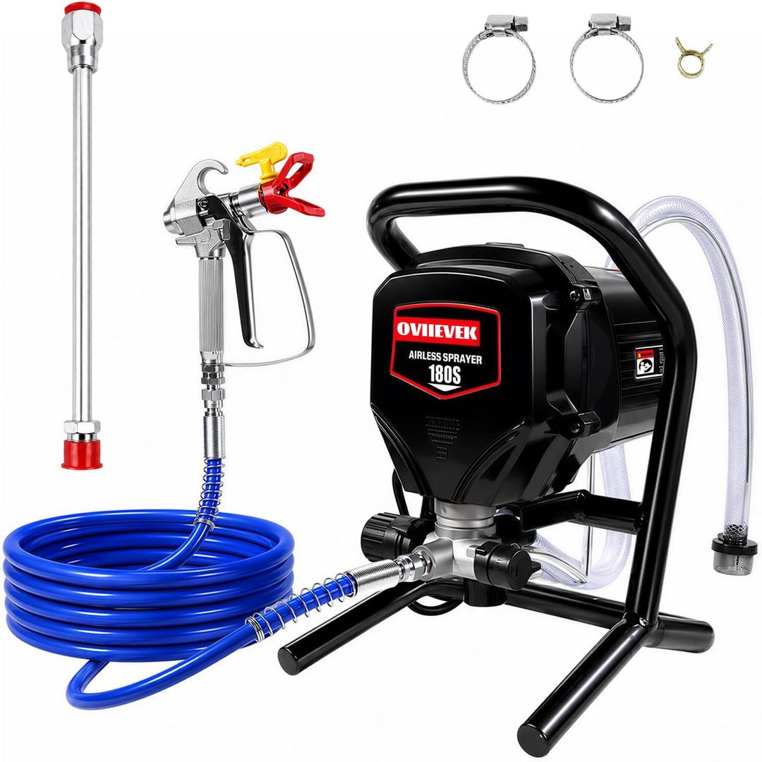 750W 3300PSI High-Pressure Airless Paint Sprayer.