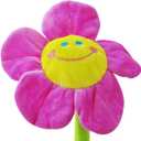 Stuffed Artifical Flower,Plush Sunflower Bouquet with Bendable Stems, Stuffed Flower Home Decoration for Wedding Party Birthday Christmas (18 Inch, Purple)