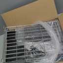 Large Dish Drying Rack,Extendable Dish Rack with Cutlery Holder,Silver Dish Racks for Kitchen Counter,Stainless Steel Dish Drainers for Kitchen Counter,Over The Sink Drying Rack Kitchen