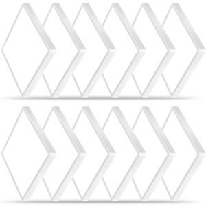 12 Inch Square LED Flush Mount Ceiling Light,24W,2520LM,3CCT(White,12PK)