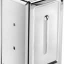 New Star Foodservice 24074 Stainless Steel Tall Napkin Dispenser, 3.875 by 4.75 by 7.5-Inch