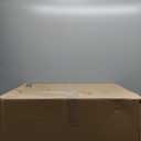 Large Cat Litter Box with High Sides,Cat Boxes for Indoor Cats,Cat Litter Pan for Kitty,Litter Box with Low Entry,Easy to Clean,Anti-Splashing (White)