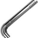 CAMPLUX 2.75" Water Heater Vent Pipe Kit, Stainless Steel Direct Vent Set for Indoor Gas Water Heater