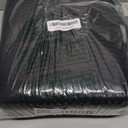 Foldable Travel Seat Cushion- Lightweight Comfort Airplane Seat Cushion for Long Flights, Camping, Bleachers,Home,Office, Driving (Black)