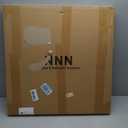 NNN 27" x 27" Teak Shower Mat Handcrafted, Marine-Grade Reinforced, Supports Up to 400 lbs, Indonesian Teak.
