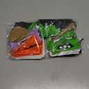 Yerliker 24 Pcs Halloween Burlap Treat Bags with Pumpkin Cards and Drawstring 7 x 5 Inch Halloween Linen Jute Bag Trick or Treat Burlap Candy Pouches for Party Favor (Quirky Style)