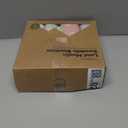 4-Pack Muslin Swaddle Blankets for Boys, Girls - Organic Baby Swaddles for Newborns, Soft & Breathable Receiving Baby Blankets for Girl, Boy, Neutral, Newborn Essentials Gift (Bloom)