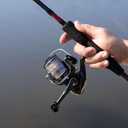 Daiwa Crossfire LT EVA Spinning Combos – Graphite 2-Piece Fishing Rod & Crossfire LT Reel with EVA Grip – Multiple, 3000/7ft