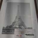 upsimples A3 Picture Frame, Display Pictures 8.3x11.7 with Mat or 11.7 x 16.5 Without, Wall Hanging Poster Frames, Brown, 1 Pack