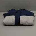 AOFITEE Dog Coat, Large Dog Jacket, Dogs Coat with Harness Built in, Reflective Waterproof Dogs Jackets Winter with Furry Collar, Warm Polar Fleece Pet Sweater Snowsuit for Doberman, Great Dane, XXL (Navy Blue)