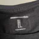 LYANER Women's Sheer Mesh Long Sleeve Round Neck Sexy See Through Blouse Shirt Top (Large, Black)