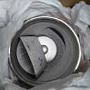 Owala SmoothSip Slider Stainless Steel Insulated Travel Mug with handle, 100% Leak Proof, For Hot and Cold Drinks, Travel Friendly with Sliding Lock Lid, 12oz, BPA Free, Leak Proof, Black Cherry