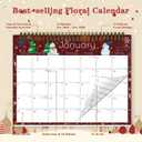 3 x Small Desk Calendar 2026 - Standing 2026 Desk Calendar, Oct.2025 to Dec.2026, 8" x 6", Monthly Flip Desktop Calendar with To Do List, Your Personal Desk Planner with Pocket for Work Home Office