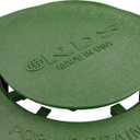 NDS 420C Pop-Up Drainage Emitter, fits 3-Inch and 4-Inch Sewer and Drain Fittings, Works with Drainage Systems Including Catch Basins and Channel Drains, Green