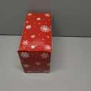 Melisheer Christmas Crackers, 12 Pack No Snap Christmas Party Favors with Snowflake Design, Xmas Poppers with Crown and Joke, Perfect for Christmas Gifts Xmas Table Holiday Party Supplies