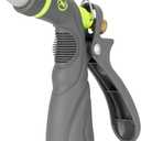 Flexzilla Metal Adjustable Pistol Grip Garden Hose Nozzle Sprayer with Durable Metal Construction & Variable Water Flow