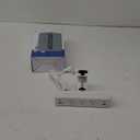 Jgstkcity Desk Clamp Power Strip, 40W Total Fast Charging Station, 2 PD 20W USB C Ports, Desk Edge Mount Surge Protector for Home, Office, 3 Outlets, Fit 1.96" Tabletop Edge, ETL Listed, White