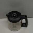 12Cup Replacement Coffee Carafe Pot only Compatible with Hamilton Coffee Maker, Machine, Brewer Models 49980A, 49980Z, 49983, 49618, 46300, 46310, 49976, 49966, 49350 | Black