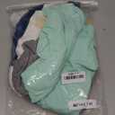 4 Pack Boy's Long Sleeve Shirts, Crew Neck Soft Tops Toddler Kids Basic Tees 7-8Y