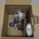 Panasonic Cordless Phone, Easy to Use with Large Display and Big Buttons, Flashing Favorites Key, Built in Flashlight, Call Block, Volume Boost, Talking Caller ID, 1 Cordless Handset - KX-TGU430W (White)