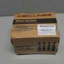 9/16-18 Spiked Lug Nuts, 3/4" Hex Closed End Nut with 1 Socket Key, Wheel Spiked Lug Nuts for Dodge Ram 1500 2500 3500, Ford F250 F350, Fit for Aftermarket Wheel (24Pcs,Black)