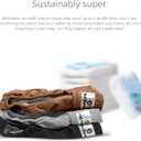 Pet Parents Washable Dog Diapers (3pack) + Extendrs of Durable Doggie Diapers, Premium Dog Diapers Female (X-Small, Natural)